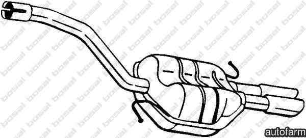 Toba esapament finala VW PASSAT CC 357 B