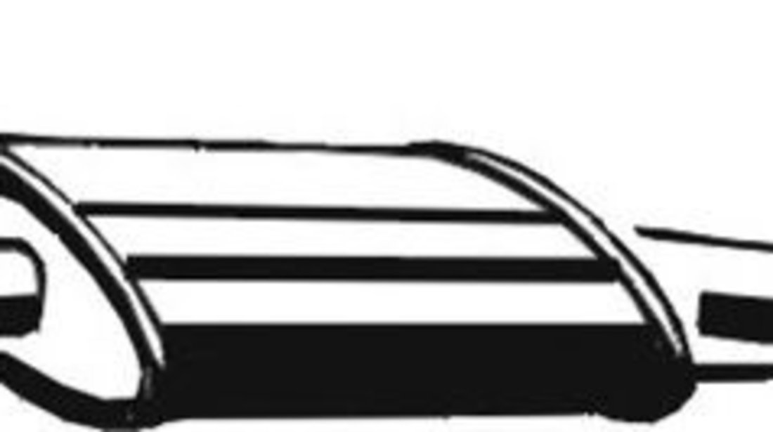 Toba esapament finala VW PASSAT Variant (3A5, 35I) (1988 - 1997) ASMET 03.060 piesa NOUA