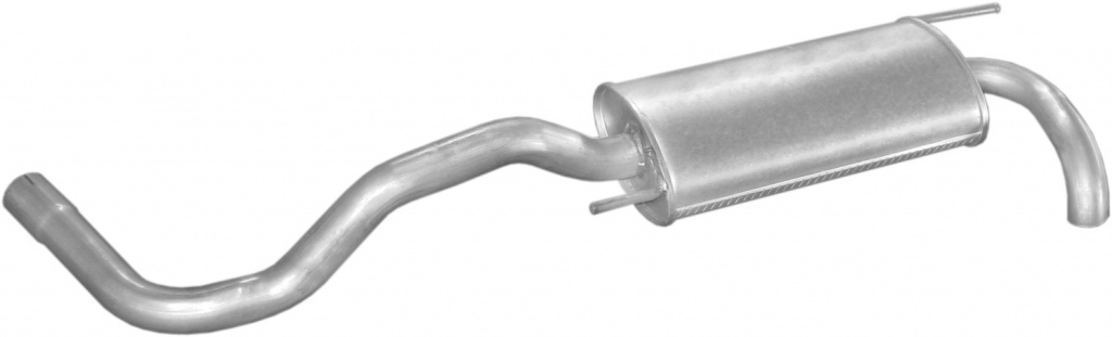 Toba esapament finala VW POLO (6N2) (1999 - 2001) 4MAX 0219-01-30163P piesa NOUA