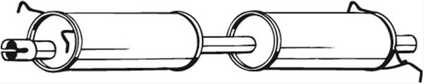Toba Esapament Intermediara Bosal Ford 280-055