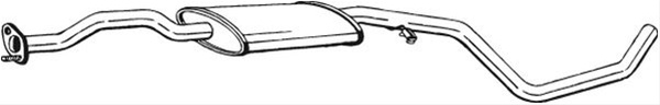 Toba Esapament Intermediara Bosal Ford 285-619