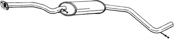 Toba Esapament Intermediara Bosal Ford 285-633