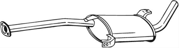 Toba Esapament Intermediara Bosal Nissan 279-125