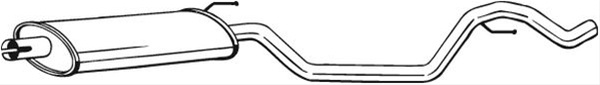 Toba Esapament Intermediara Bosal Opel 286-099