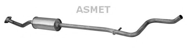 Toba esapament intermediara CITROEN C3 I (FC) (2002 - 2016) ASMET 09.062 piesa NOUA