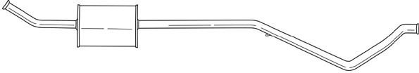 Toba esapament intermediara CITROEN C4 Limuzina (2006 - 2016) QWP WEX7934 piesa NOUA