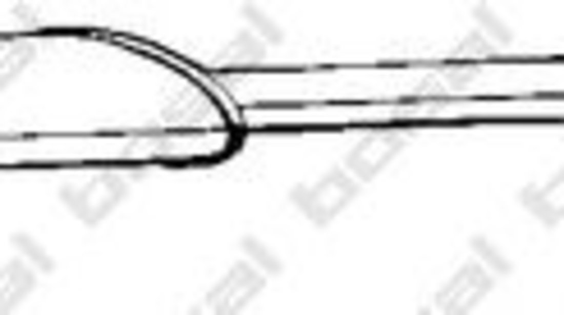 Toba esapament intermediara CITROEN SAXO (S0, S1) (1996 - 2004) BOSAL 289-007 piesa NOUA