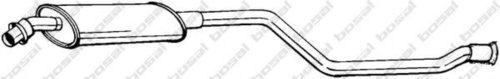 Toba esapament intermediara CITROEN XSARA (N1) (1997 - 2005) BOSAL 282-663 piesa NOUA
