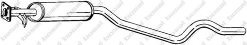 Toba esapament intermediara DAEWOO CIELO limuzina (KLETN) (1995 - 2008) BOSAL 282-793 piesa NOUA