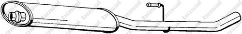 Toba esapament intermediara FIAT SCUDO combinato (220P) (1996 - 2006) BOSAL 282-331 piesa NOUA