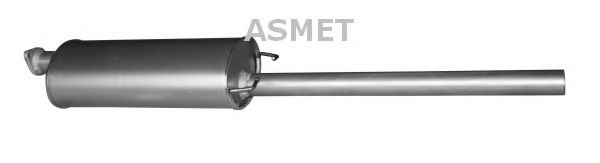 Toba esapament intermediara FORD TRANSIT bus (2006 - 2014) ASMET 07.187 piesa NOUA