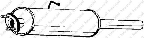 Toba esapament intermediara FORD TRANSIT caroserie (E) (1994 - 2000) BOSAL 154-133 piesa NOUA