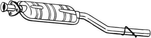 Toba esapament intermediara MERCEDES C-CLASS (W203) (2000 - 2007) BOSAL 175-023 piesa NOUA
