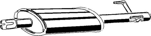 Toba esapament intermediara MERCEDES SPRINTER 2-t caroserie (901, 902) (1995 - 2006) ASMET 02.044 piesa NOUA