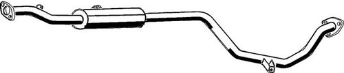 Toba esapament intermediara MITSUBISHI LANCER VI (CJ-CP) (1995 - 2003) ASMET 26.006 piesa NOUA