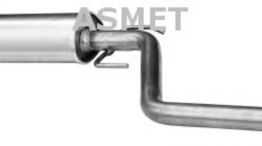 Toba esapament intermediara OPEL ZAFIRA A (F75) (1999 - 2005) ASMET 05.174 piesa NOUA