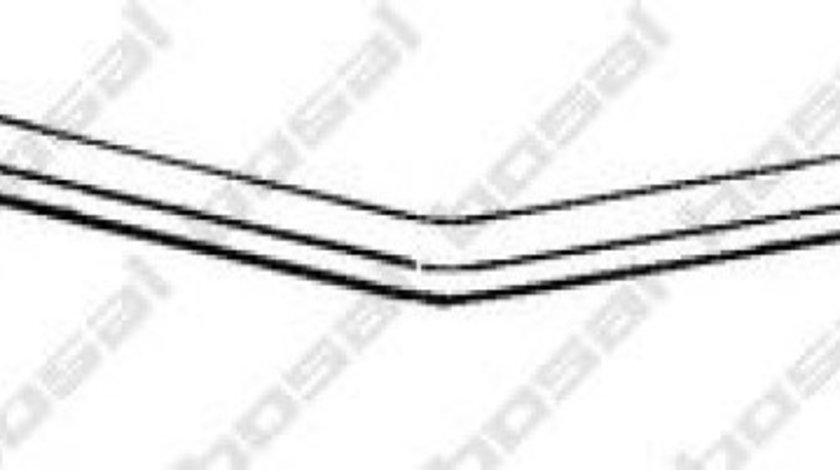 Toba esapament intermediara PEUGEOT 406 (8B) (1995 - 2005) BOSAL 286-833 piesa NOUA