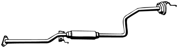 Toba esapament intermediara Rover 216/416 GTi / HONDA Conc. 89