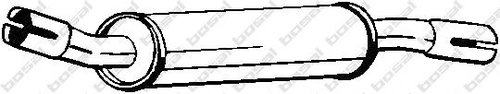 Toba esapament intermediara TOYOTA COROLLA (E11) (1997 - 2002) BOSAL 228-253 piesa NOUA