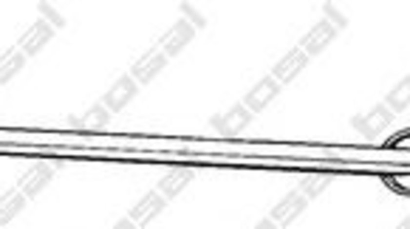 Toba esapament intermediara TOYOTA YARIS (P1) (1999 - 2005) BOSAL 286-265 piesa NOUA