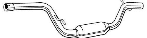 Toba esapament intermediara VOLVO V50 (MW) (2004 - 2016) WALKER 23060 piesa NOUA