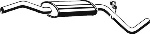 Toba esapament intermediara VW CADDY II Pick-up (9U7) (1996 - 2000) ASMET 21.011 piesa NOUA