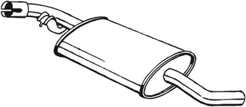 Toba esapament intermediara VW TRANSPORTER IV bus (70XB, 70XC, 7DB, 7DW, 7DK) (1990 - 2003) BOSAL 23...