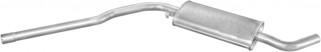 Toba esapament intermediara VW TRANSPORTER IV caroserie (70XA) (1990 - 2003) 4MAX 0219-01-30252P piesa NOUA