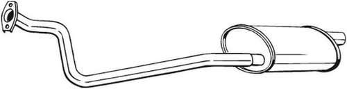 Toba esapament primara FIAT SCUDO caroserie (220L) (1996 - 2006) BOSAL 282-379 piesa NOUA