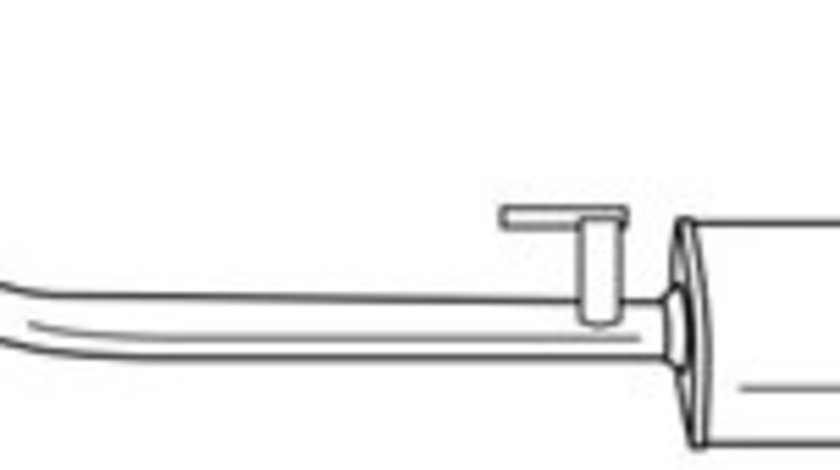 Toba esapament primara MERCEDES SPRINTER 3-t platou / sasiu (903) (1995 - 2006) QWP WEX683 piesa NOUA