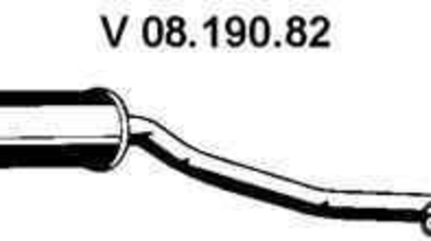 Toba esapament primara OPEL VECTRA A hatchback (88_, 89_) EBERSPÄCHER 08.190.82