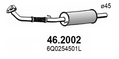 Toba esapament primara SEAT IBIZA IV (6L1) (2002 - 2009) ASSO 46.2002 piesa NOUA