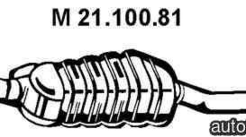 Toba esapamet intermediara BMW 3 cupe (E46) EBERSPÄCHER 21.100.81