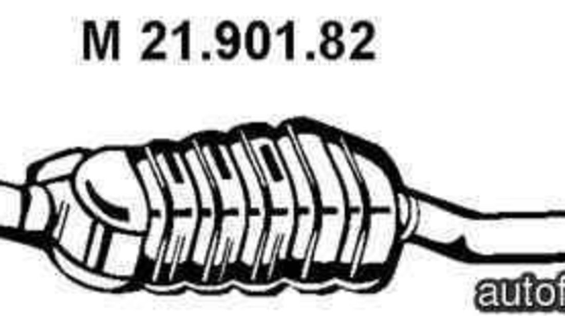 Toba esapamet intermediara BMW 3 cupe (E46) EBERSPÄCHER 21.901.82