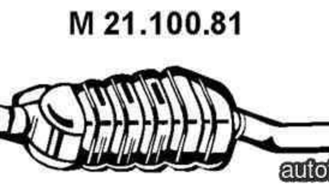 Toba esapamet intermediara BMW 3 (E46) EBERSPÄCHER 21.100.81