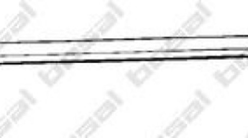 Toba esapamet intermediara CITROEN C4 I (LC) (2004 - 2011) BOSAL 288-103 produs NOU