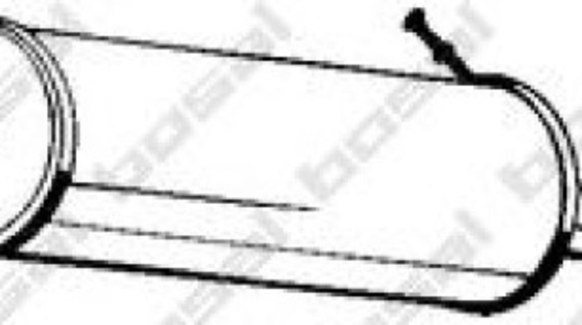 Toba esapamet intermediara SEAT ALHAMBRA (7V8, 7V9) (1996 - 2010) BOSAL 288-305 produs NOU