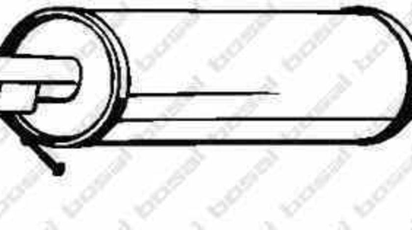 Toba esapamet intermediara VW GOLF IV 1J1 BOSAL 105-497