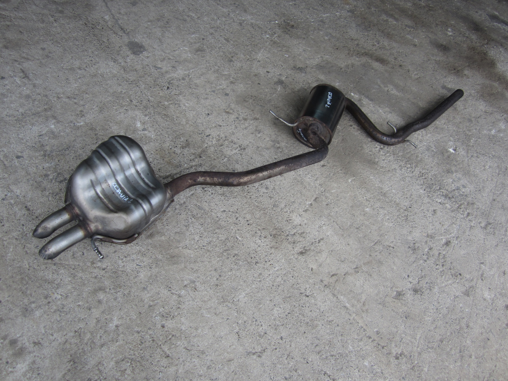 TOBA / EVACUARE FINALA / ESAPAMENT + INTERMEDIARA SKODA OCTAVIA II 2.0 TDI FAB. 2004 - 2013 ⭐⭐⭐⭐⭐