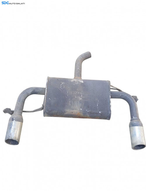 Toba Finala REMUS Evacuare Dubla Tips Tipsuri Aluminiu Seat Leon 1P FR Cupra 2005 - 2013 [V0667]