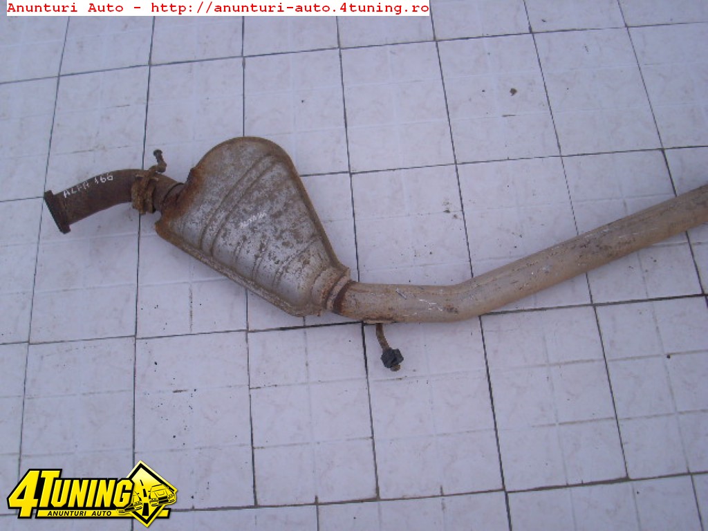 Toba intermediara Alfa Romeo 166