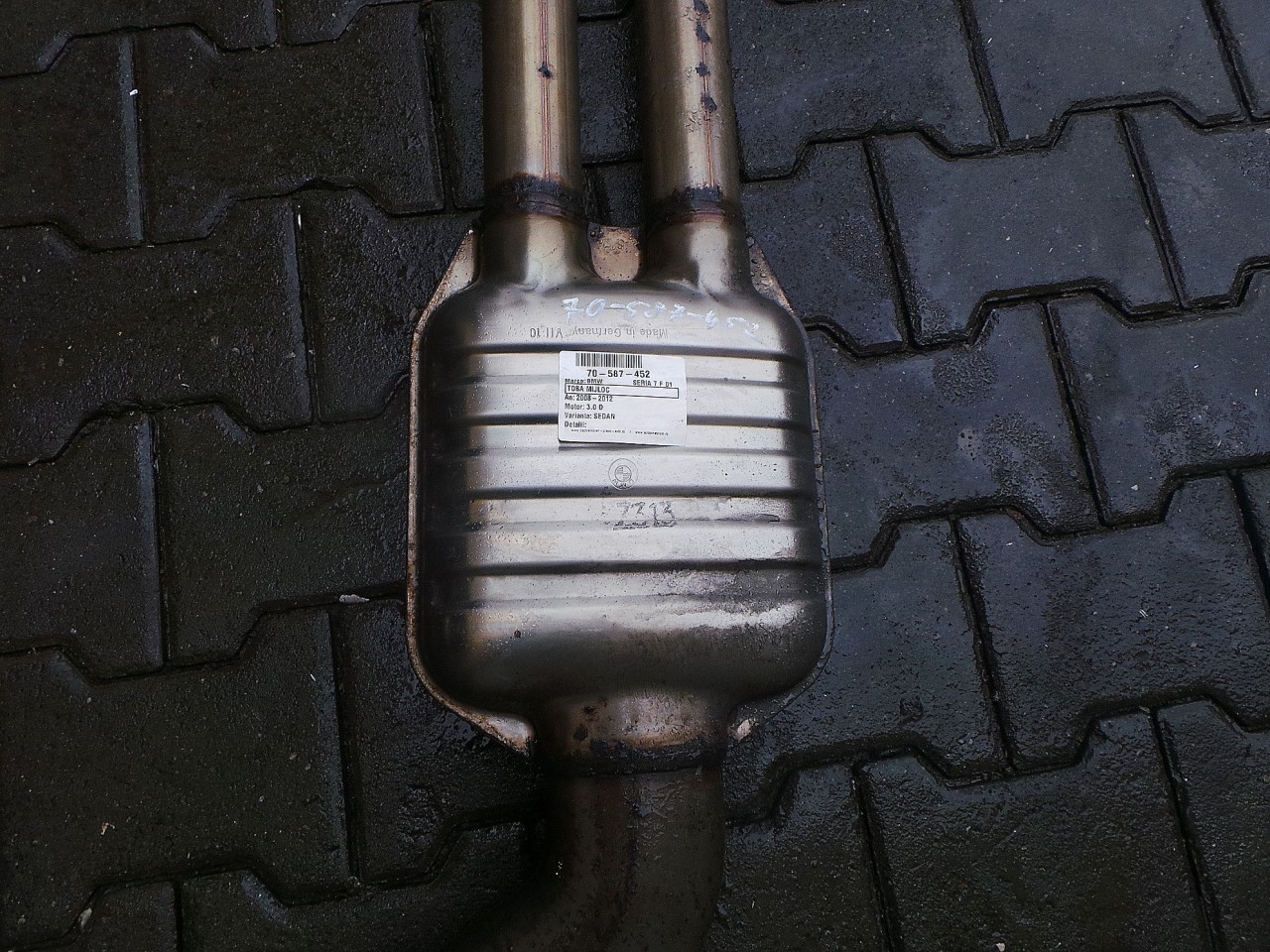TOBA MIJLOC BMW SERIA 7 F 01 SERIA 7 F 01 3.0 D - (2008 2012)