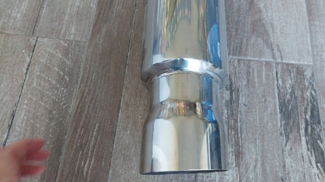 Toba sport cu silencer din inox-motorizari mici