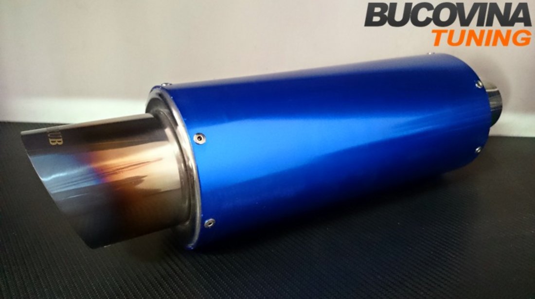 TOBA SPORT INOX CU SILENCER - 250 LEI