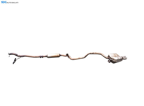 Toba Teava Esapament Evacuare Intermediara Finala Volkswagen Passat CC 2.0 TDI 2008 - 2012 Cod 3C025...