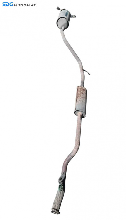 Toba Teava Esapament Finala Dacia Logan 1 1.0 Benzina 2008 - 2012 Cod 20100-1287R [M8325]