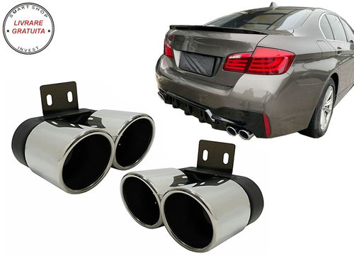 Tobe Ornament BMW Seria 5 F10 F11 (2011-2017) M5 LCI Design Crom