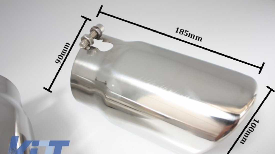 Tobe Ornamente S-line Sistem Evacuare Tipsuri Audi Q5 (2008-up) Audi Q7 (2005-up) A4 B6 B7 B8 A6 4F