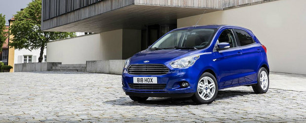 Tocmai lansat in Europa, noul Ford Ka+ va ajunge la noi in tara in luna Septembrie