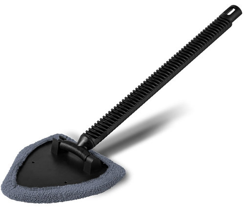 Tom-Par Perie Curatat Geamuri Microfibra Triunghiular Cu Maner 38 cm TMPTP098567